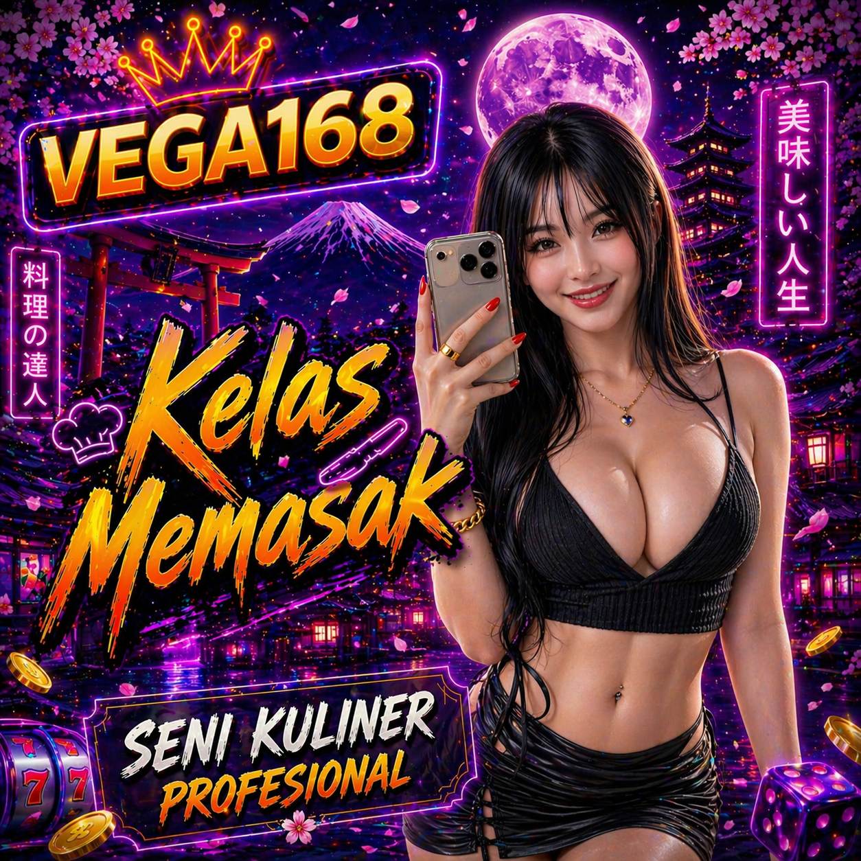 VEGA168 : Edukasi Pembelajaran Kelas Memasak Interaktif Untuk Seni Kuliner Profesional Sampai Mahir